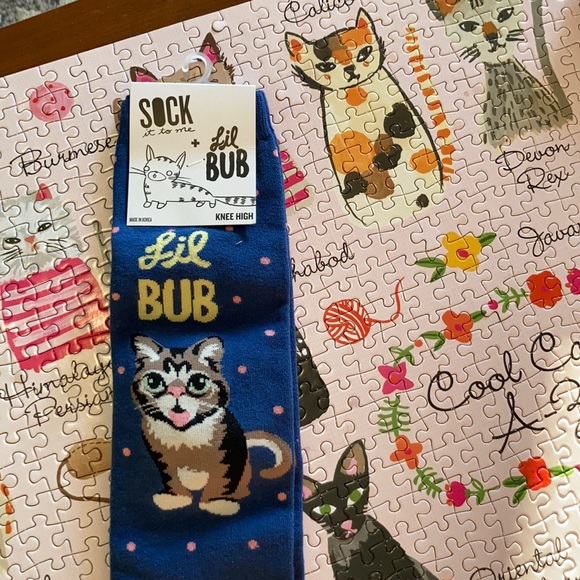 Sock it to me Accessories - Lil bub knee socks!